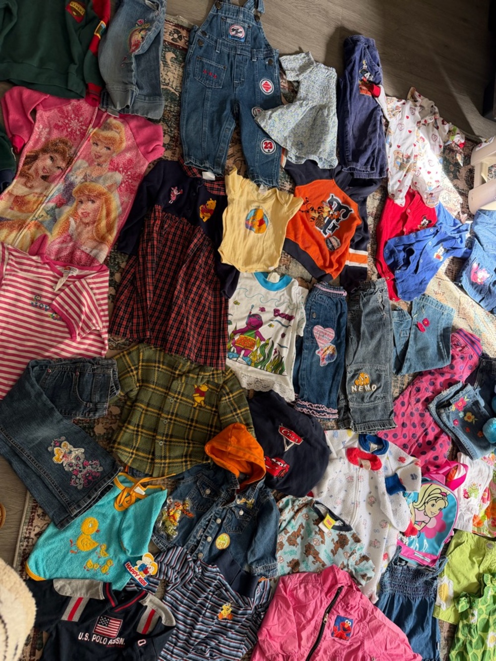 Vintage Character Toddler Clothing Bundle 12m-6x Resellers Vintage Clothing Y2K